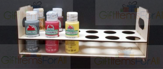 Paint Storage Shelf - Stackable - Acrylic Paints